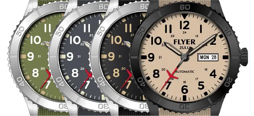 FLYER WATCHES ZULU SAND