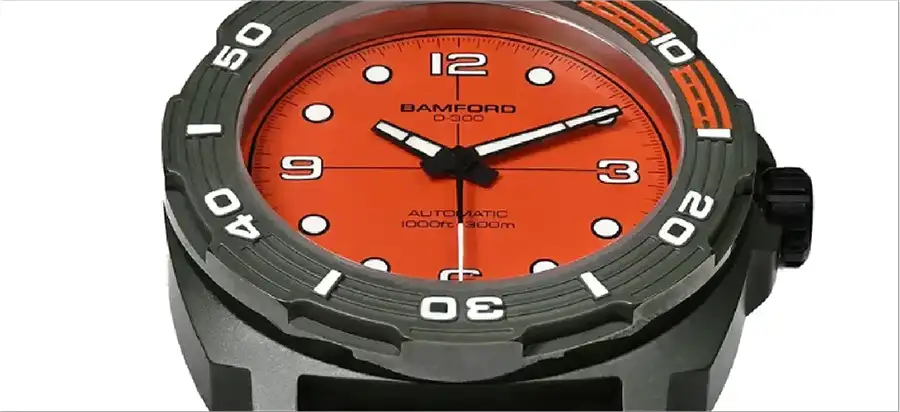 Bamford London D-300 Green and Orange